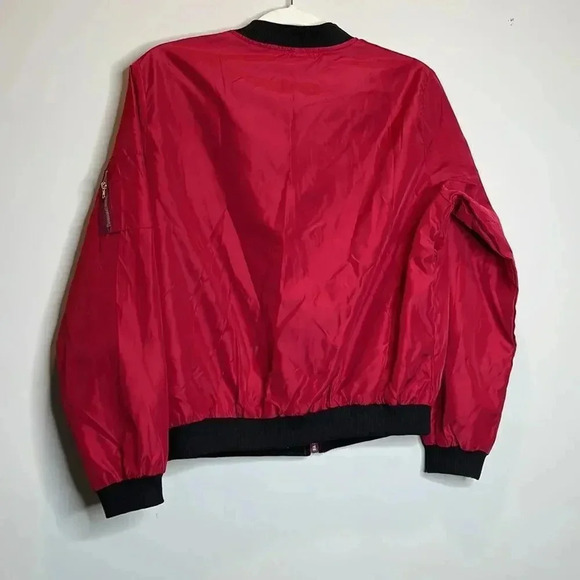 Zeagoo Red Zip Jacket  - Picture 7 of 8